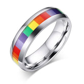 Striped Gay Ring